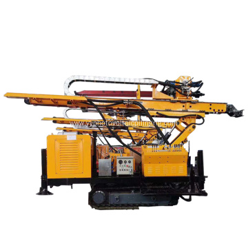 130m Truck-mounted Hydraulic Crawler Drilling Rig